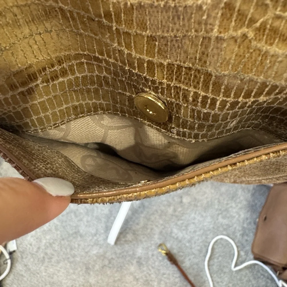 Michael Kors Beige Crossbody Bag